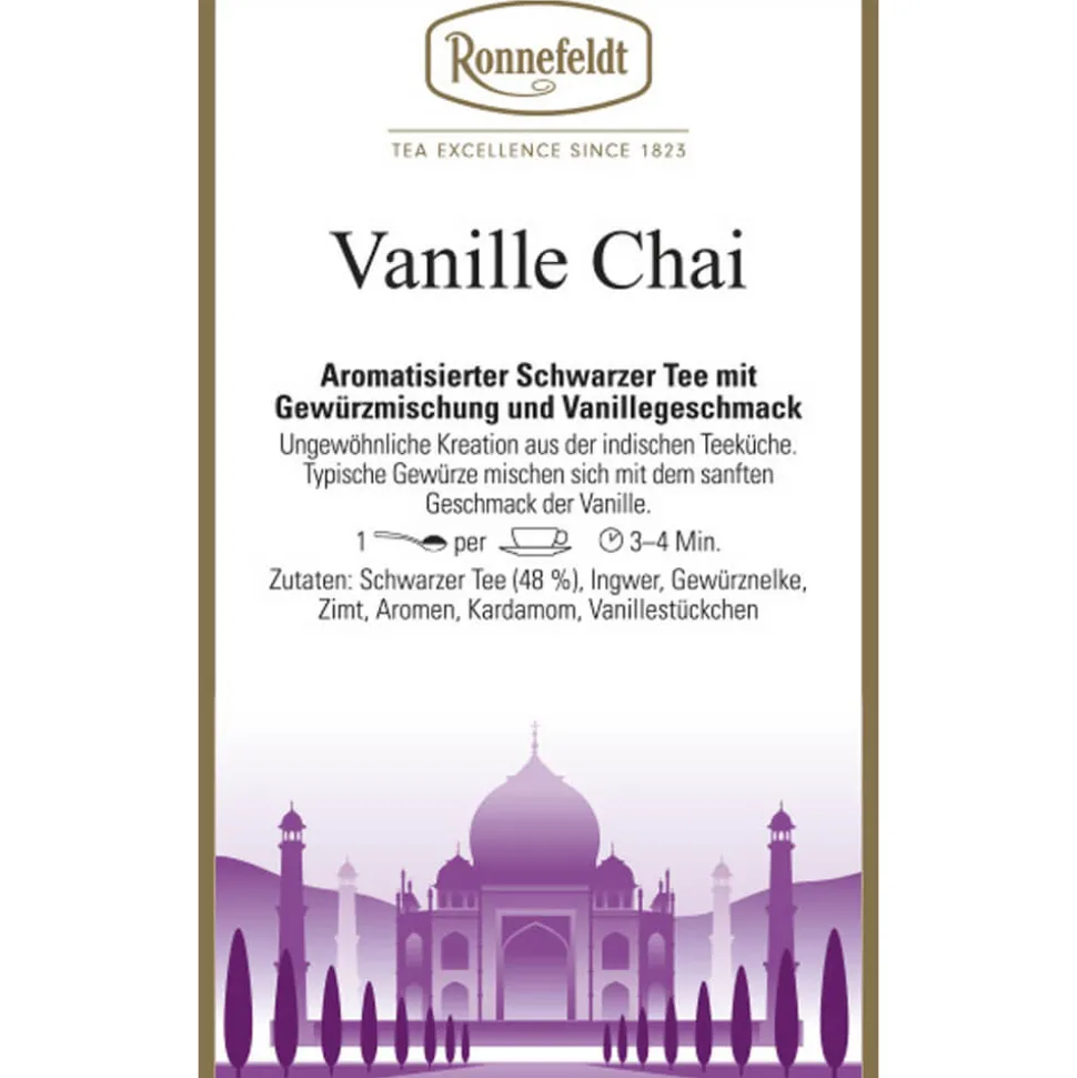 Vanille Chai mit Gewürzmischung