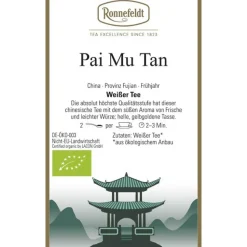 Weißer Tee Pai Mu Tan bio
