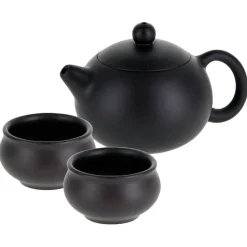 Yixing Teekanne Wang mit Cups