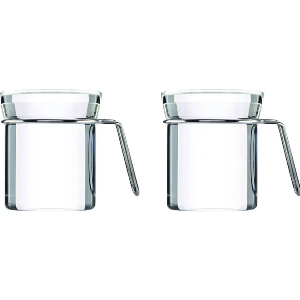 Zwei Mono Ellipse Teebecher 0,3 lt.
